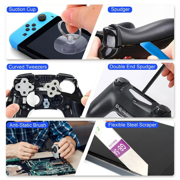 TSV 9-in-1 PlayStation Game Console Repair Tool Kit with