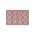 thumbnail image 2 of World Rug Gallery Transitional Geometric Textured Flat Weave Indoor/Outdoor Door Mat - TERRA 2'x3', 2 of 8