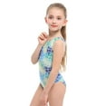 thumbnail image 2 of Girls Swimsuit Baby Summer Print Professional Training Swimwear Fashion Clothes 2-11Y, 2 of 5