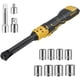thumbnail image 1 of Llave de Trinquete Inalámbrica de 3/8" para Batería de 20 V, 74 Ft-Lb, Gatillo de Velocidad Variable de 0 A 450 RPM, Barra de Extensión de 3", Cabezal Extendido de 6", 1 of 5