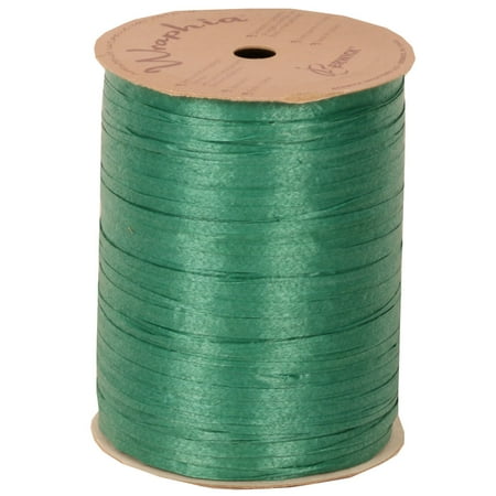UPC: 0610074237341 | JAM Raffia Ribbon  100 Yards  Green  1/Pack