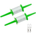 thumbnail image 2 of Cuerdas Y Rodillos Para Cometa De 150M, Cable Blanco Para Cometa, 27,5 Kg, Cable Para Cometa Con Rodamiento, Carrete Para Cometa, Rojo/Verde Para Deportes Al Aire Libre, Todas Las Edades Eigraketly OD010407-02, 2 of 6