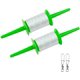 thumbnail image 2 of Cuerdas Y Rodillos Para Cometa De 150M, Cable Blanco Para Cometa, 27,5 Kg, Cable Para Cometa Con Rodamiento, Carrete Para Cometa, Rojo/Verde Para Deportes Al Aire Libre, Todas Las Edades Yuarrent OD010407-02, 2 of 6