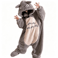 thumbnail image 2 of Funny Cartoon Coral Fleece Women’s Onesie Thickened Lazy Style Hoodless Jumpsuit Sleepwear, Cute Cartoon Style Collar‑Free Women Pajama for Home Rest & Daily Relax, 2 of 5