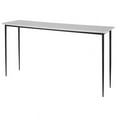 thumbnail image 3 of Uttermost Nightfall Contemporary Iron and Marble Console Table in White/Black, 3 of 7