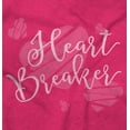 thumbnail image 2 of Heart Breaker Funny Valentines Day Women's Graphic T Shirt Tees Brisco Brands S, 2 of 6
