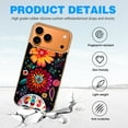 thumbnail image 4 of Case For Apple iPhone Air / 17 Pro / 17 Pro Max Series Case, Slim Thin Transparent Flexible Clear TPU Shockproof Phone Case For iPhone 17 Series, Day of the Dead Inspired (1), 4 of 6
