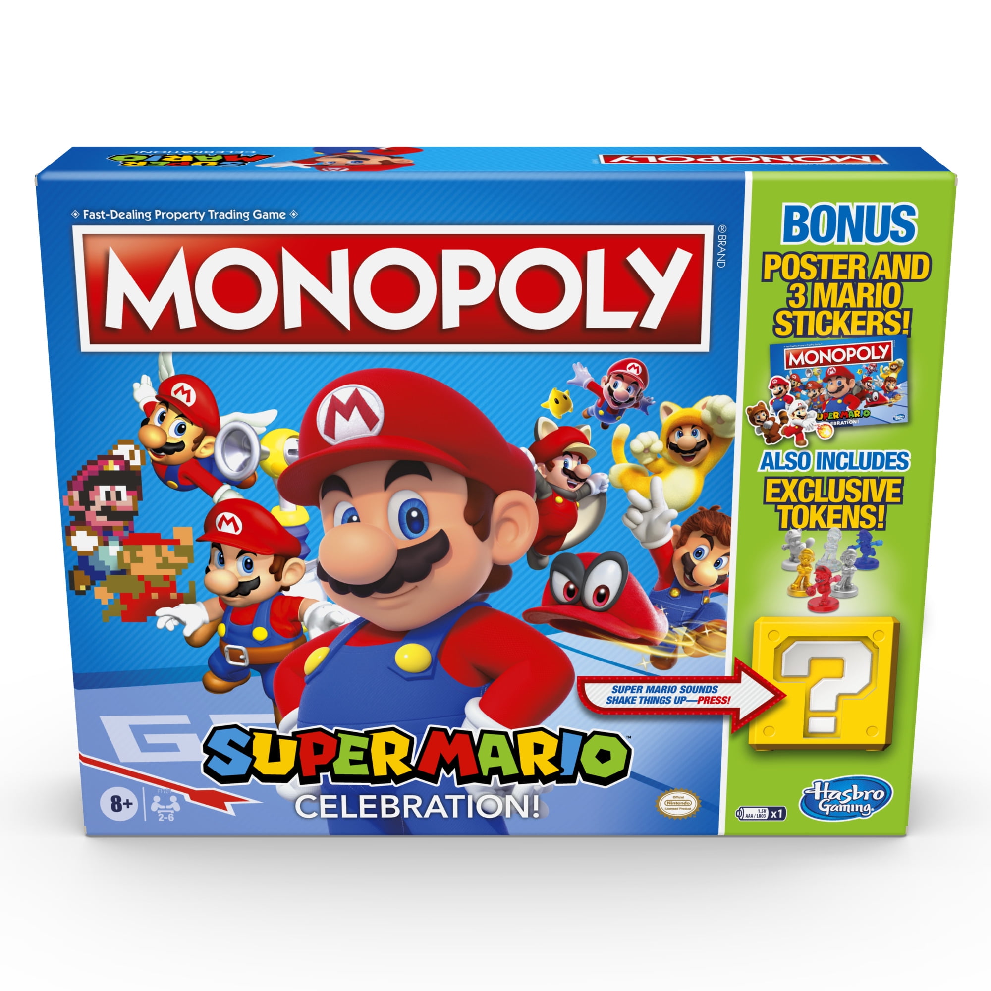 Hasbro Monopoly Gamer Sonic The Hedgehog Edition Brettspiel Mono Poly Alter 8 