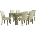 thumbnail image 2 of Cambridge Wyeth Dining 7-Piece Set in Natural Rustic with Table and 6 Fabric Side Chairs, 2 of 12
