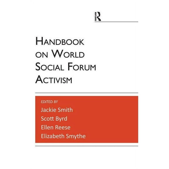 Handbook on World Social Forum Activism, (Hardcover)
