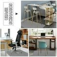 thumbnail image 2 of Mistaha Floor Chair Mat Adhesive Office Home Desk Chair Mat Carpet Floor Scratches Protector, 2 of 8