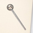 thumbnail image 4 of Alpaca Elegant Vintage Silver Lace-Edged Bookmark: Book Accessory for Reading Enthusiasts, 4 of 5
