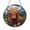 Acrylic 3.5 Inch, variant on Highland Cow Stained Glass Suncatcher Window Hanging, Rustic Scottish Cattle Nature Home Decor