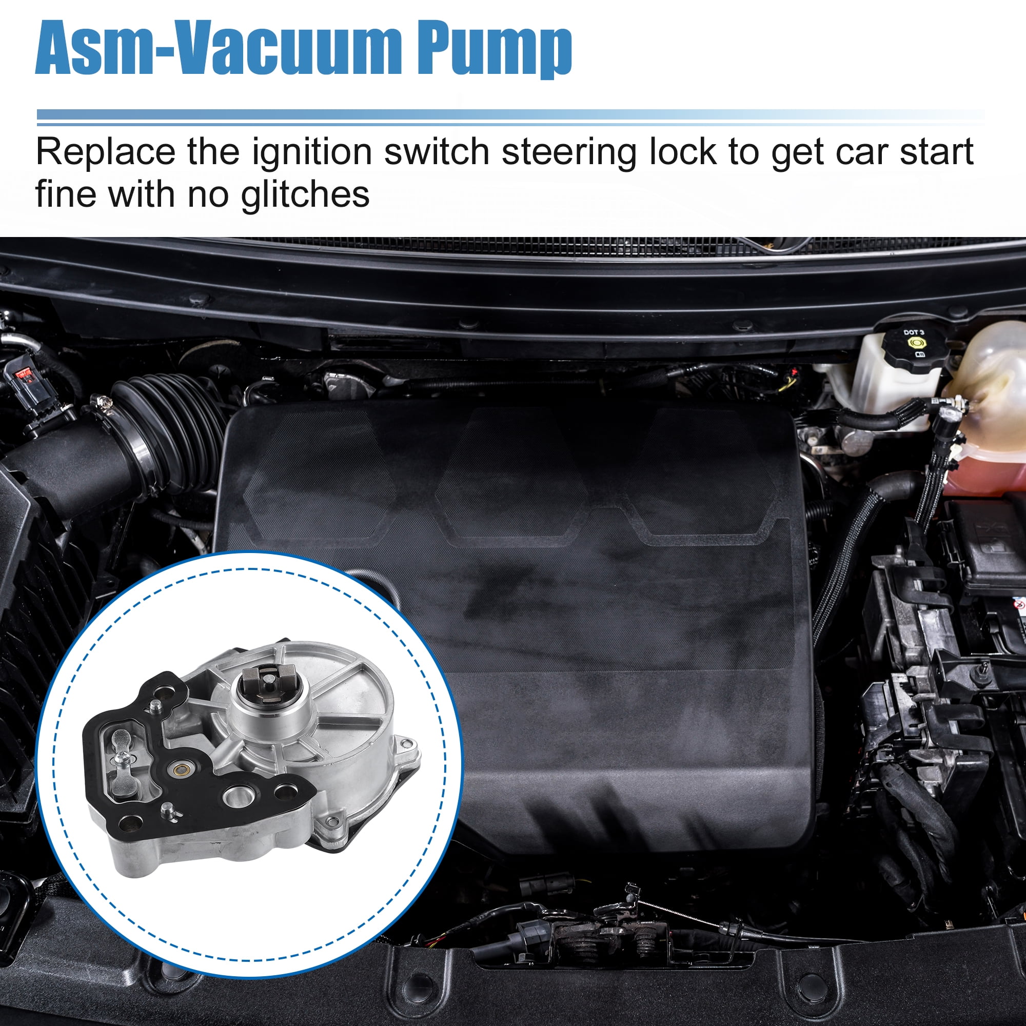 Brake Vacuum Pump No.12684050 Fit for Chevy Cruze Malibu Equinox 1.5L 2015-2018