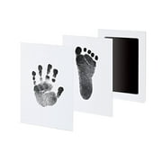 Clean Touch Ink Pad for Newborn Baby, Hand and Footprint Impression DIY Memory