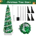 thumbnail image 2 of Árbol de Navidad XBA de 5 pies con 90 decoraciones, 8 modos, 2 of 8
