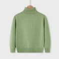 thumbnail image 5 of Gubotare Boy Sweater Boys Crewneck Long Sleeve Ribbed Pullover Sweaters Knitted Sweater Tops Size 7-8 (Light Green,7-8 Years), 5 of 5