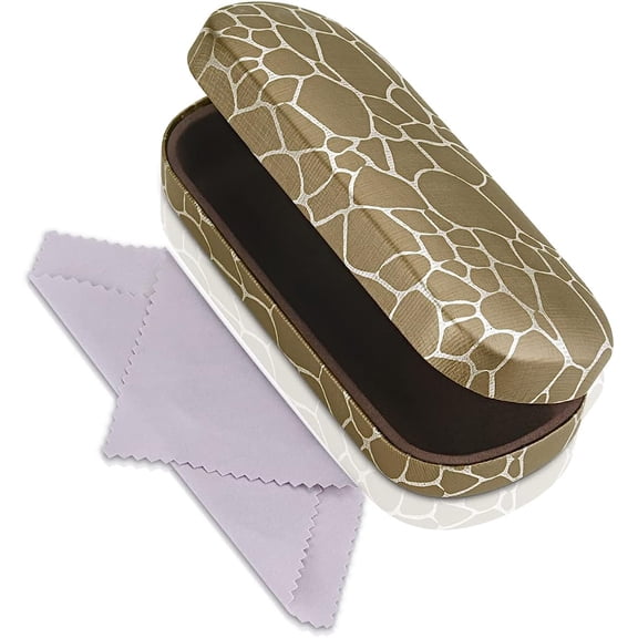 Hard Shell Clamshell Eyeglasses Case, 3 Piece Unisex Portable Glasses Protection Case