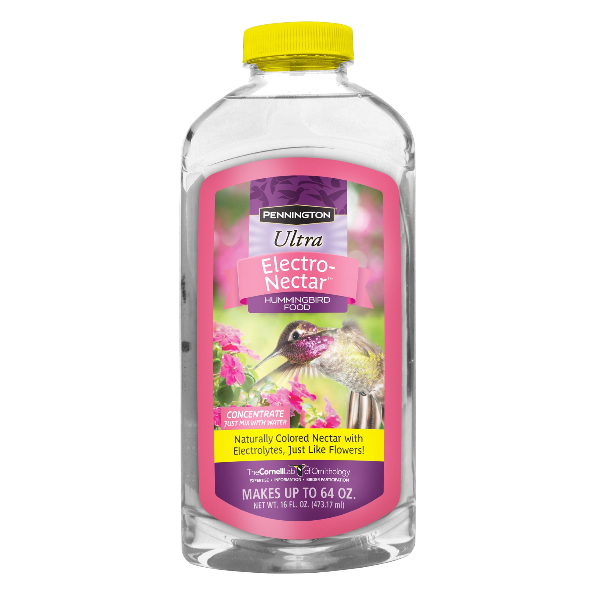 Pennington Premium Electro Nectar Liquid Concentrate Hummingbird Food, Hummingbird Nectar, 16 oz., 1 Pack