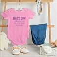 thumbnail image 3 of Have A Big Sis Not Afraid To Use Her Romper Boys or Girls Infant Baby Brisco Brands NB, 3 of 6