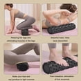 thumbnail image 4 of Foam Roller Firm Textu Deep Tissue Massager Roller Includes Foam Roller Soft Massage Roller and Elastic Resistance Band for Yoga Pilates Legs Massage Muscle Recovery Exerc, 4 of 7