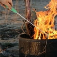 thumbnail image 4 of Shisuyan Outils de Feu Extérieur Acier Inoxydable 1 Pce 17 Po Opération Simple, 4 of 8