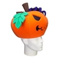 thumbnail image 3 of Jack o Lantern Hat - Halloween Costume Hat - Pumpkin Deco Hat - Pumpkin Party Hat -Halloween Party Hat - Hat for Adults-Kids, 3 of 4
