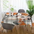 thumbnail image 3 of Yayeee Tablecloths 60" x 108" Rectangle Wrinkle Resistant Party Table Cover, Plaid Floral, 3 of 8