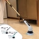 thumbnail image 1 of Fiudx Cepillos Eléctricos Inalámbricos, 9 Cabezales Reemplazables, Mango Extensible, Batería de Larga Duración, Carga Usb, Herramienta Eficiente para La Limpieza Del Hogar, Ideal para Baño y Cocina,, 1 of 7
