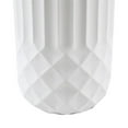 thumbnail image 5 of Afuera Living White 19-Inch Tall Round MgO Indoor/Outdoor Planter, 5 of 6