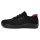 thumbnail image 4 of Zapatos caminando para hombres con la caja de punta ancha de las zapatillas de deporte descalzo casual (40) rojo, 4 of 9