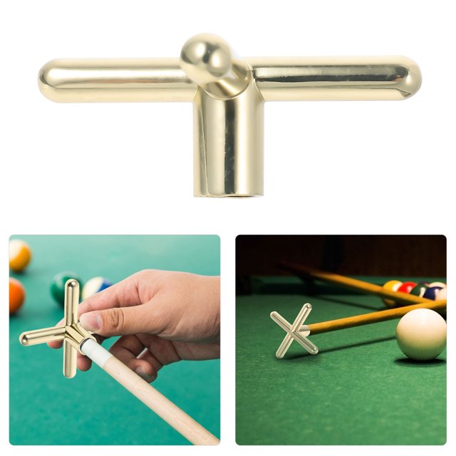 OULII Pont Portable en Alliage d'Aluminium pour Conversion Queue de Billard pour Joueurs