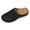 Black, variant on Wedge Sandals for Women Closed Toe Breathable Hollow out Slip on Mules Comfy Arch Support Platform Slippers Orthopedic Shoes Black Size 7.5