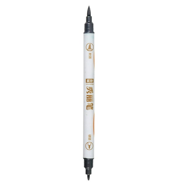 GUANGHONG Colorful Pen with Double Head 10ml Metal Pearlescent Soft Pen Art Painting Pigment Pen Student Colored Line Drawing Handdrawn Curtain Pen Hyper Pen