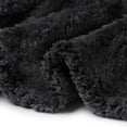 thumbnail image 4 of 1 Pack 3 Calming Blankets Fluffy Premium Fleece Pet Blanket Soft Sherpa Throw for Dog Puppy Cat Grey, 4 of 7