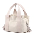 thumbnail image 4 of Bolso de lona para mujer, estilo bolso de mano con múltiples bocas, bolso de hombro, bolso de mujer de gran capacidad, bolso pequeño de moda para el trabajo, bolso cruzado, 4 of 6