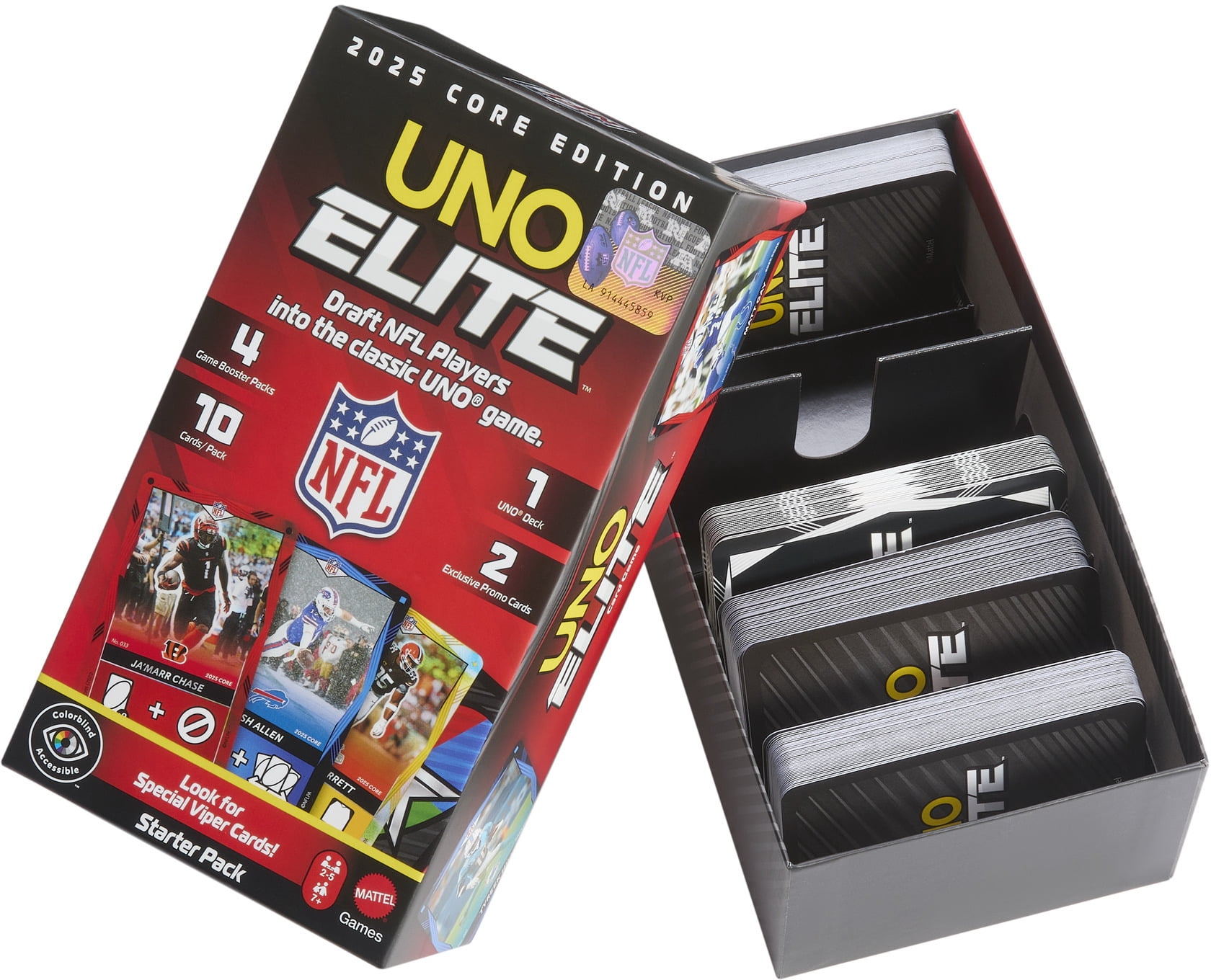 UNO: Elite NFL 2025 Core Edition Starter Pack