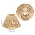 thumbnail image 2 of VERDANVERSE Pantalla De De Tejido Natural Beige Ideal Para Lámparas Colgantes En Restaurante, 2 of 6