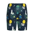 thumbnail image 5 of Gaeub Space and Animals Printed Men's Short Pajama Pants, Lightweight Lounge & Sleep Bottoms Keep You Cool - XX-Large, 5 of 9