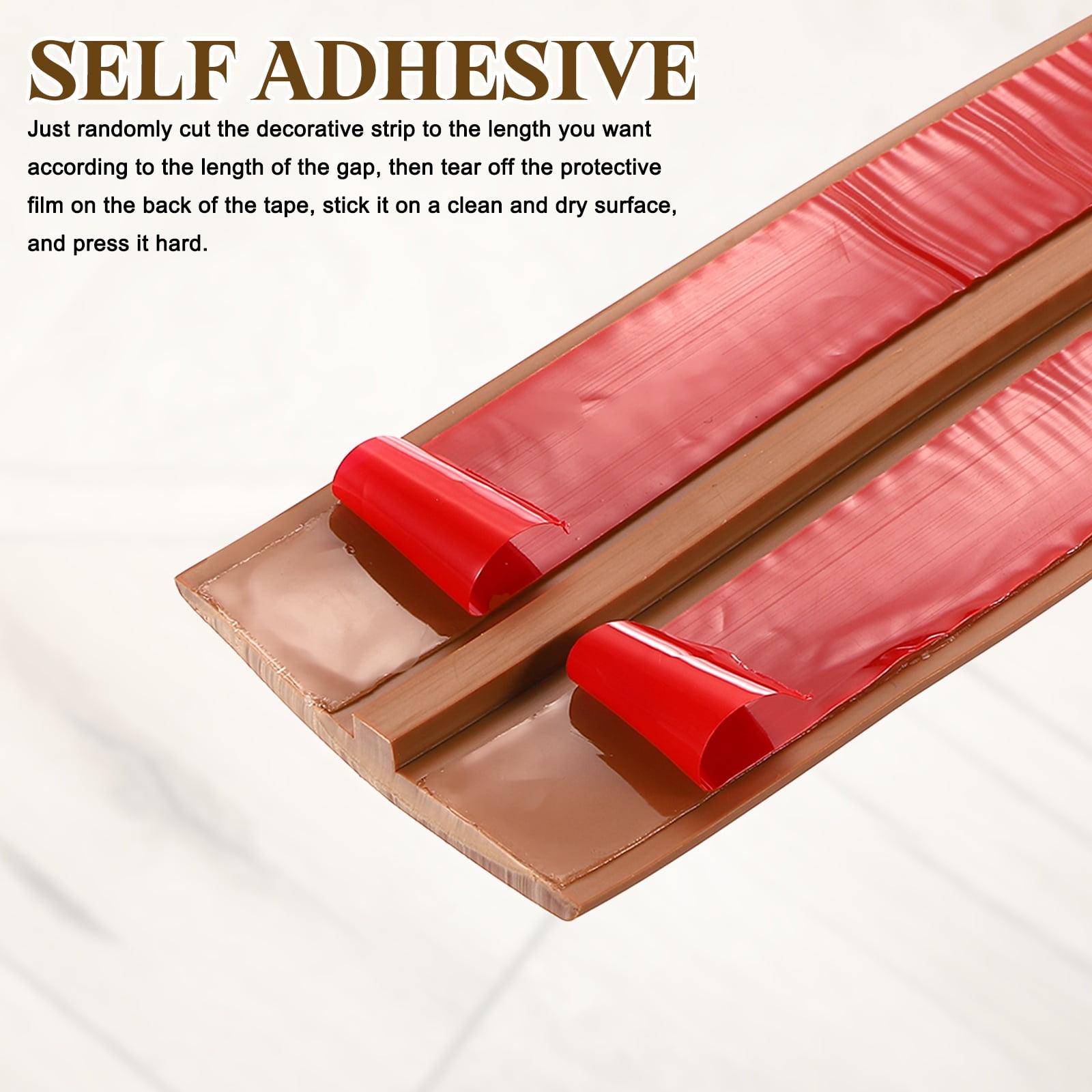 T-Molding Transition Strips, 9.84 ftx1.97" Vinyl Flooring Edging Trim, Yellow