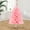 Pink, variant on Clearance!XEOVHV Christmas Tree, Premium PVC Fir Artificial Holiday Christmas Tree, Ideal for Home, Office, and Xmas Party Decoration, Includes Metal Foldable Stand