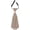 Apricot, variant on Women's Pre-Tied Pearl Decor Necktie, Adjustable Tie for School Uniform Shirts and Suits