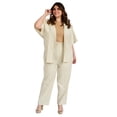 thumbnail image 1 of Conjunto de lino Roman Fashion Tallas Extras 4312 Beige 36, 1 of 8