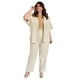 thumbnail image 1 of Conjunto de lino Roman Fashion Tallas Extras 4312 Beige 36, 1 of 8