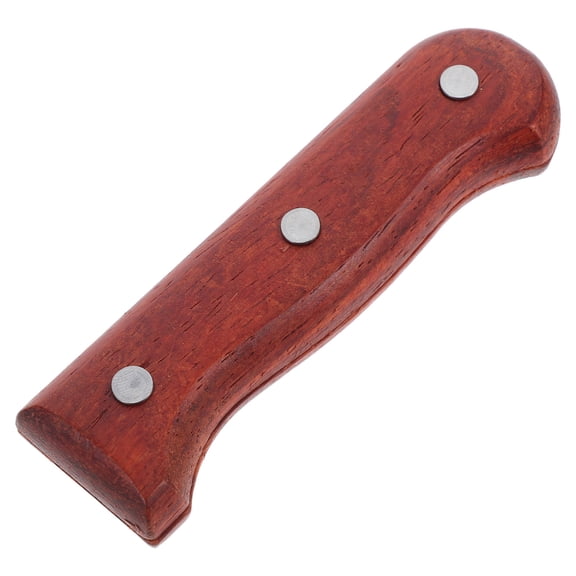 IBASETOY Craft Cutting Tools Knife Handle Wooden Versatile Compatibility For Cafeterias 1Set