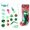 B, variant on Cat Toy, Christmas Stocking Stuffed Plush Cat with Catnip for Indoor Cats, Holiday Gift & Interactive Play