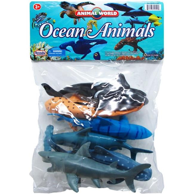DDI 2339489 6 Piece Plastic Ocean Toy Sharks Case of 24