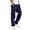 Light Blue #13, variant on Mens Cargo Pants Wide Leg Lightweight Casual Trousers Elastic Waist Pull on Soft Pants with Pockets Gray XL