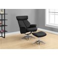 thumbnail image 3 of Monarch Specialties Fauteuil Inclinable - 2PCS SET / Pivotant Noir Ajuster Appui-Tête, 3 of 5