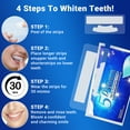 thumbnail image 6 of Teeth Whitening Strip - 56 Strips Professional and Safe Teeth Whitening Kit for Teeth Sensitive, Mint, 6 of 9